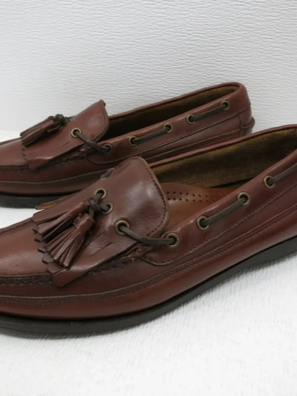 Saddlebred Oil Tanned Leather Boat Casual Loafers Loafers Men's Footwear Sz 9 M